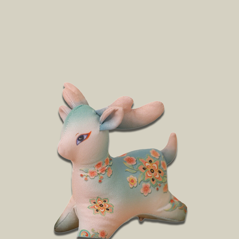 Cute Handmade Animal Lucky Sachet Pendant– Koi, Deer, Elephant & Spirit Bird