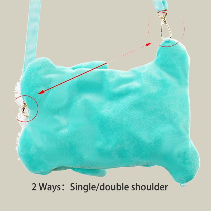 Handmade Embroidered Lion Buddy Backpack