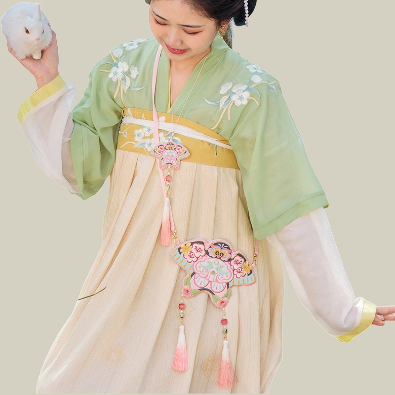 Handmade Cute Embroidered Kite Crossbody Bag For Children