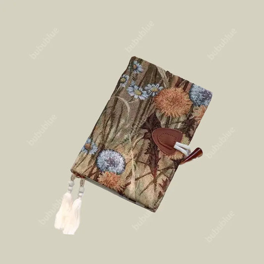 Autumn-Themed Vintage Tapestry Oil Painting Handmade Book Sleeve Notebook/Journal (A5/A6)
