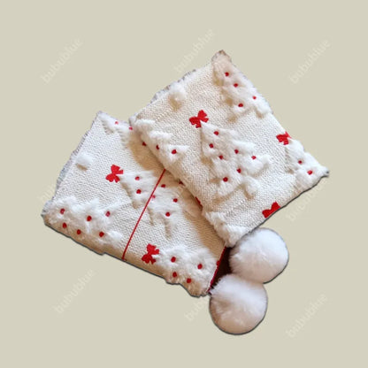 Edelweiss Butterfly Knot Plush Embroidered Cute Book Sleeve Notebook/Journal (A5/A6)