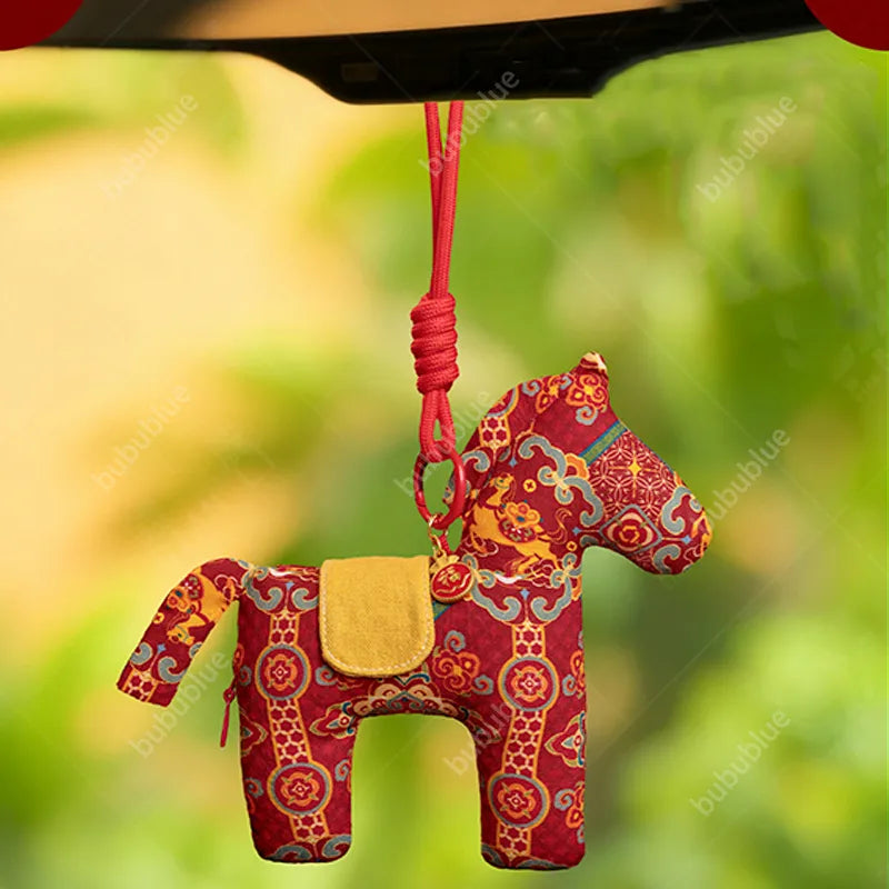 Cute Cartoon Pony 3d Sachet Charm Bag Pendant With Replaceable Fragrance