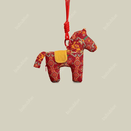 Cute Cartoon Pony 3d Sachet Charm Bag Pendant With Replaceable Fragrance