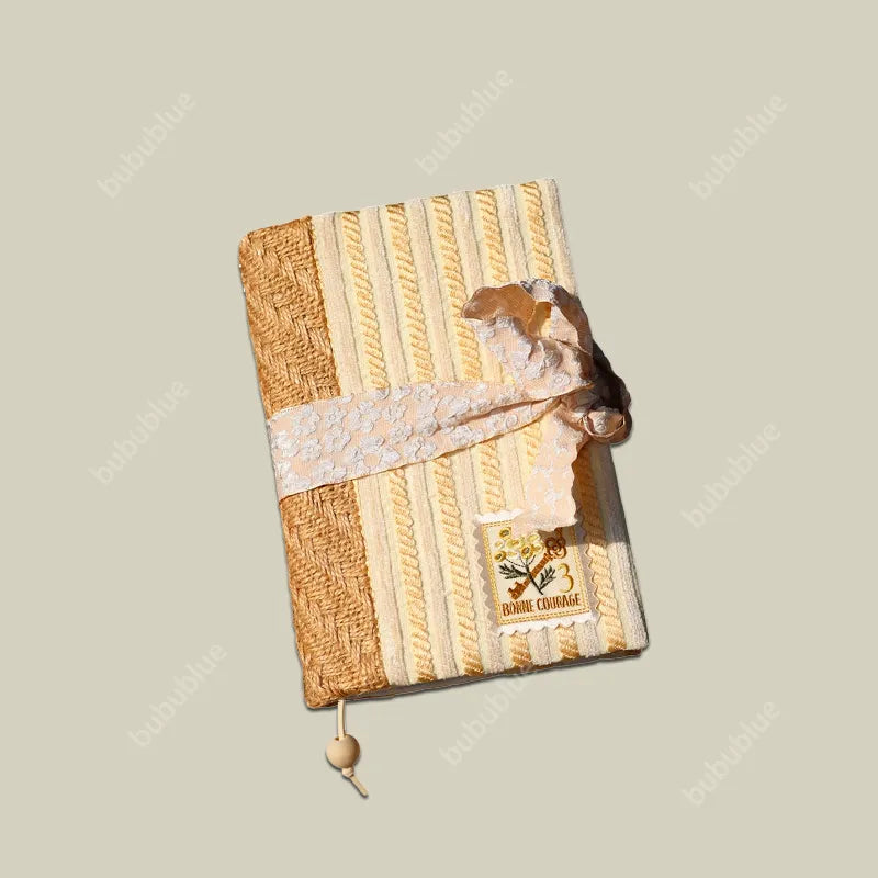 White Bark Texture Handmade Book Sleeve Notebook/Journal (A5/A6)