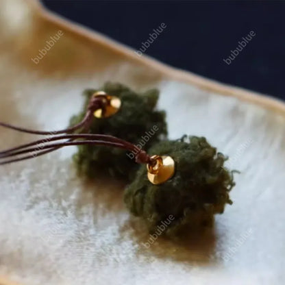 Green Firefly Forest Embroidered Original Handmade Book Sleeve Notebook/Journal (A5/A6)