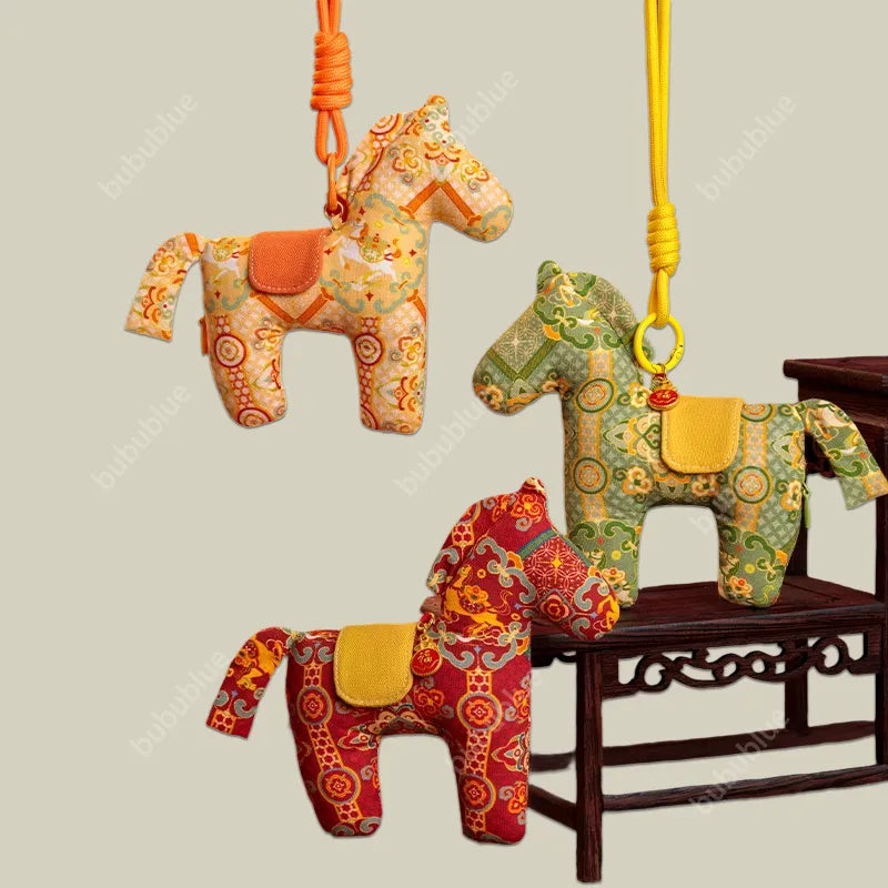 Cute Cartoon Pony 3d Sachet Charm Bag Pendant With Replaceable Fragrance