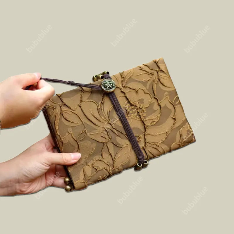 Autumn Butterfly Vintage Handmade Book Sleeve Notebook/Journal (A5/A6)