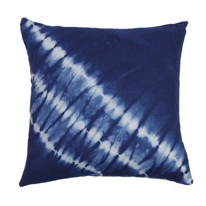 BUBUBLUE Plant Indigo Dyeing Handmade Pillow Case Cotton Sofa Square Cushion Cover