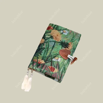 Autumn-Themed Vintage Tapestry Oil Painting Handmade Book Sleeve Notebook/Journal (A5/A6)