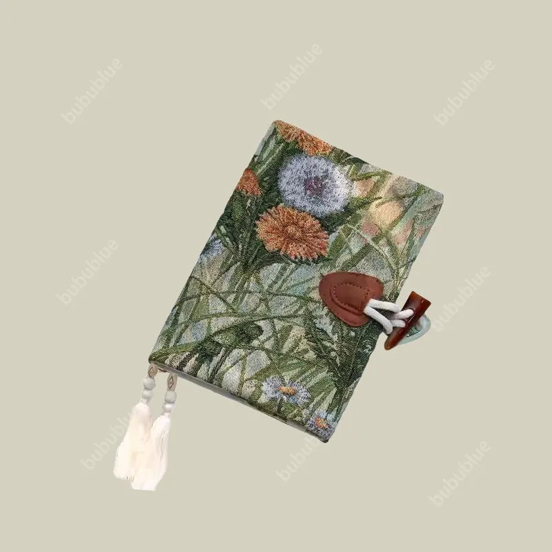 Autumn-Themed Vintage Tapestry Oil Painting Handmade Book Sleeve Notebook/Journal (A5/A6)