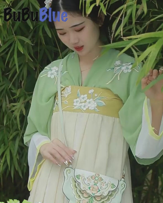 Butterfly Embroidered Crossbody Phone Bag