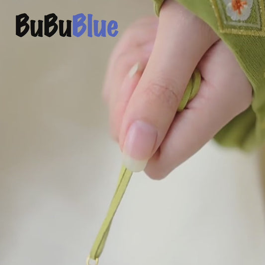 Lucky Green Frog Embroidered Sachet Pendant