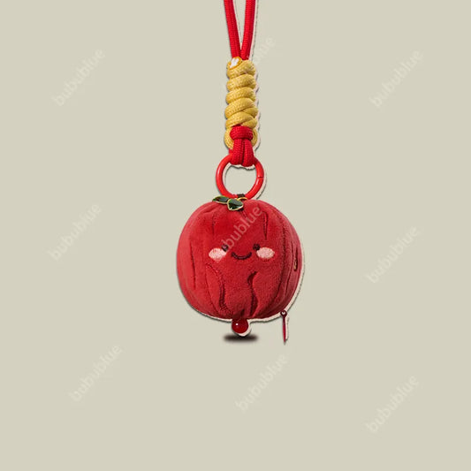 Embroidered Lucky Gourd/Ingot Plush Sachet Pendant