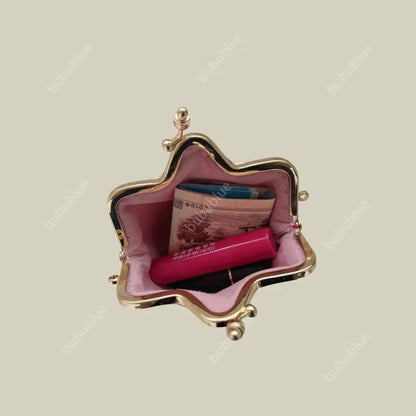 Cute Star Vintage Mini Kiss Lock Coin Purse