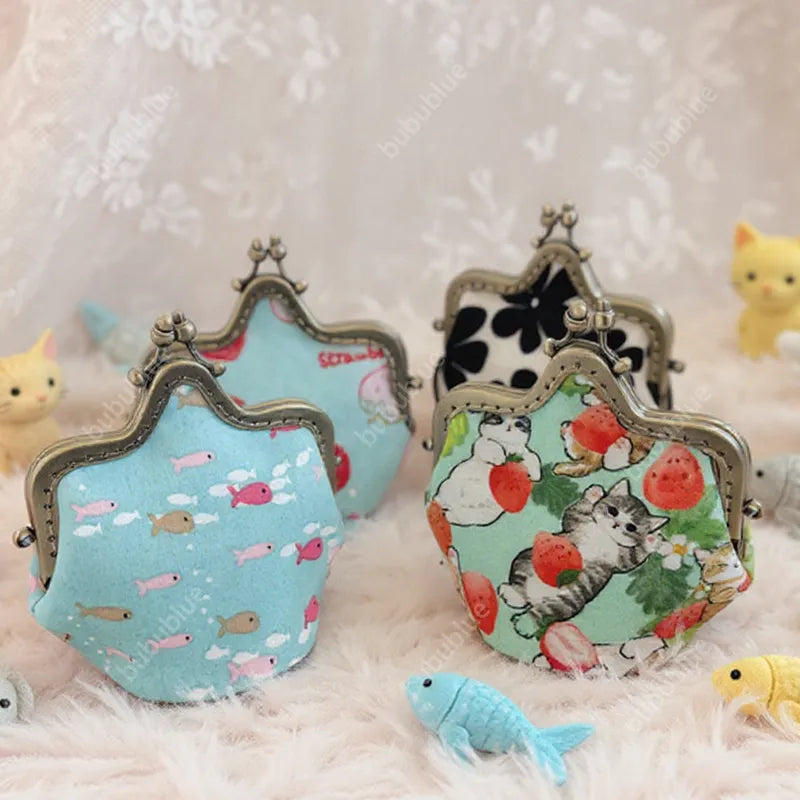 Cute Star Vintage Mini Kiss Lock Coin Purse