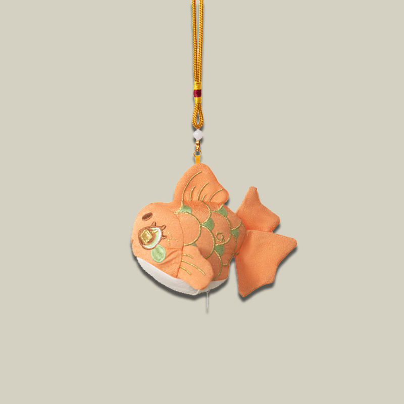 Handmade Goldfish Sachet Pendant Good Luck Charm