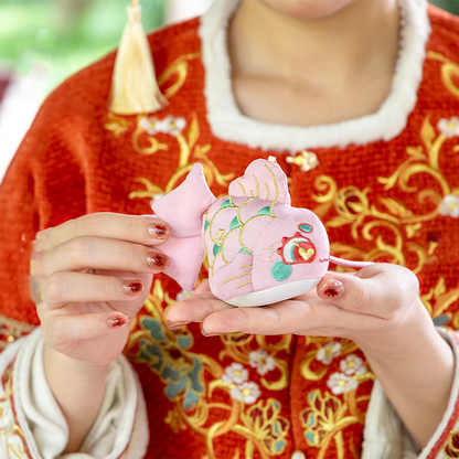 Handmade Goldfish Sachet Pendant Good Luck Charm