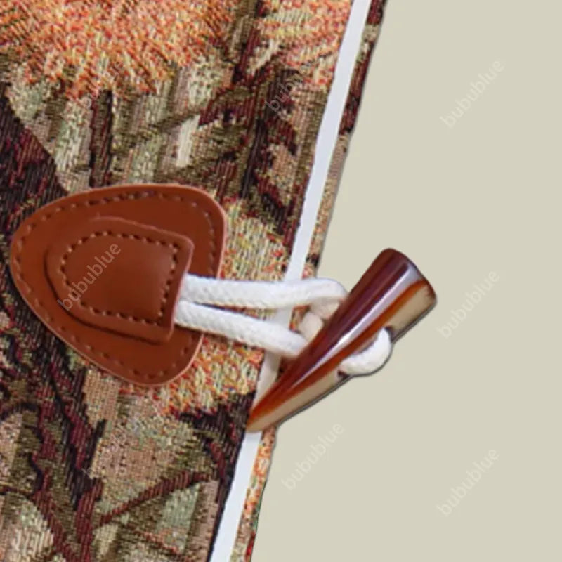 Autumn-Themed Vintage Tapestry Oil Painting Handmade Book Sleeve Notebook/Journal (A5/A6)