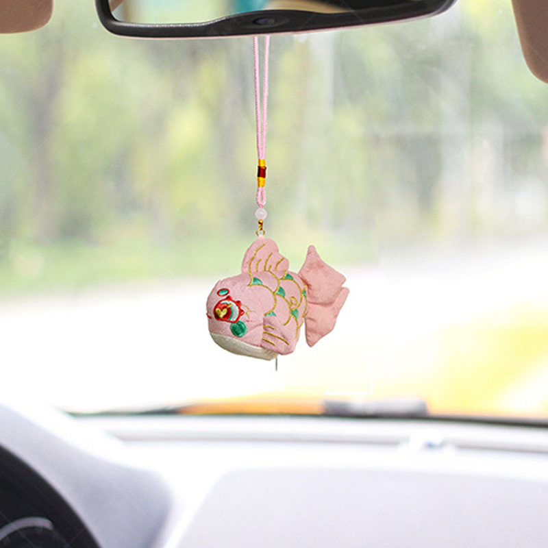 Handmade Goldfish Sachet Pendant Good Luck Charm