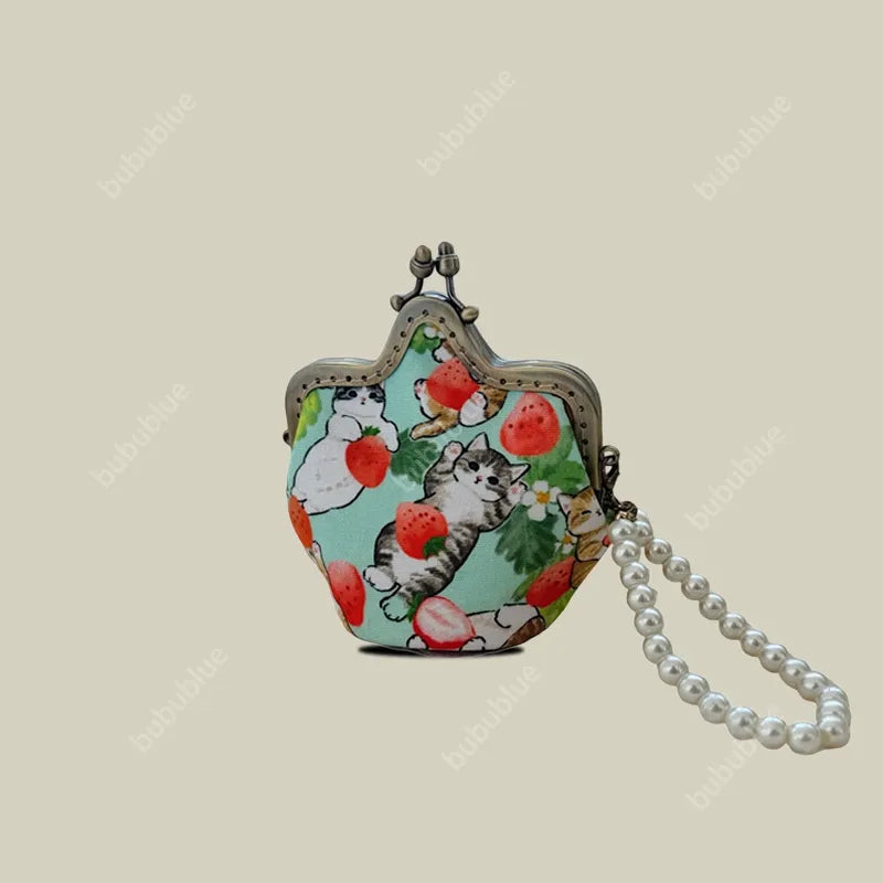 Cute Star Vintage Mini Kiss Lock Coin Purse