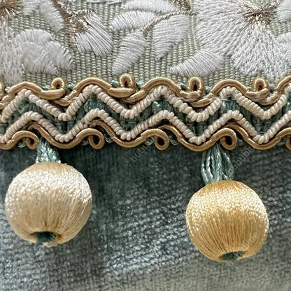 Boho Patchwork Tassel Crossbody Coin Purse with Kiss Lock