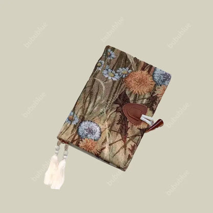 Autumn-Themed Vintage Tapestry Oil Painting Handmade Book Sleeve Notebook/Journal (A5/A6)